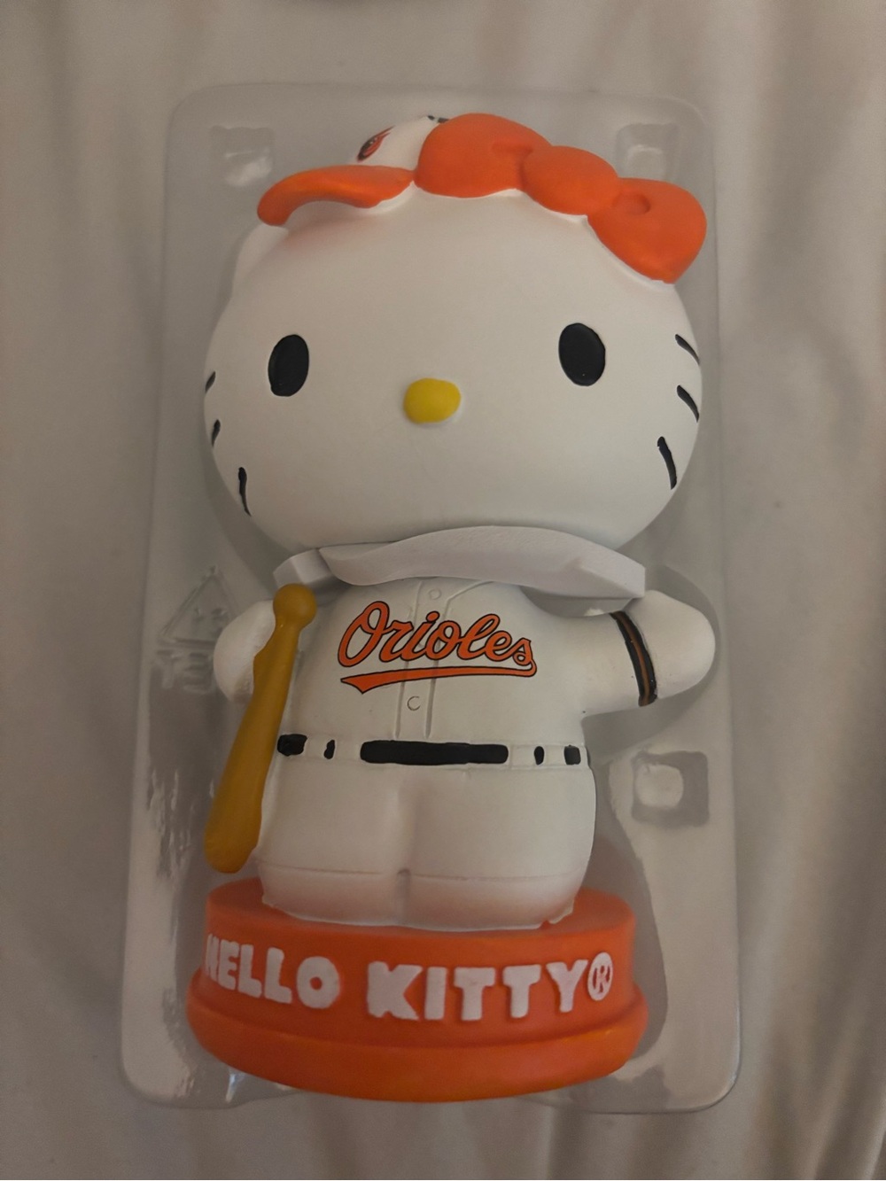 Hello Kitty Bobblehead Orioles Limited Edition
